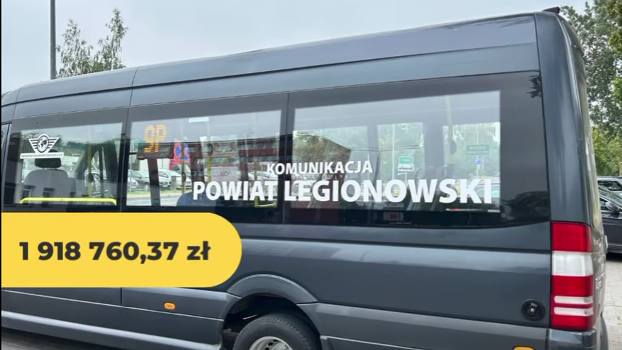 Prawie 2 miliony na darmowe autobusy w powiecie legionowskim