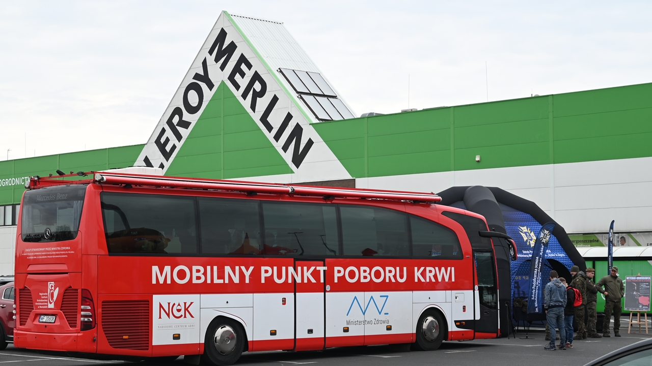 Akcja krwiodawstwa w Jabłonnie zakończona sukcesem. Zebrano 10,8 litra krwi