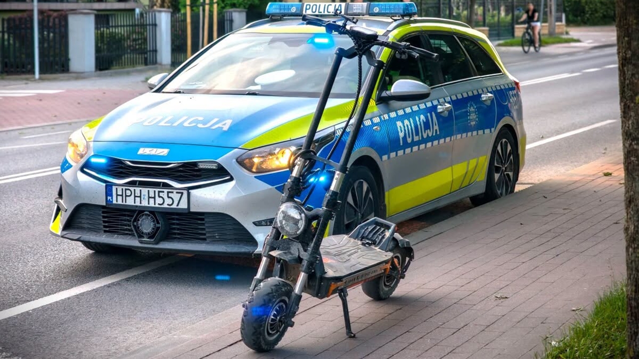 Hulajnogi i rowery pod lupą policji. Ponad 100 mandatów w powiecie legionowskim